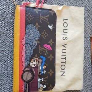 Auth Louis Vuitton Insolite wallet evasion rare